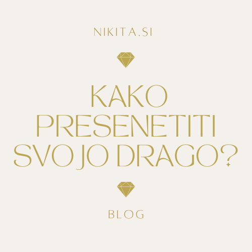 Darila za valentinovo - personalizirani romantični nakit NIKITA z gravuro za valentinovo presenečenje