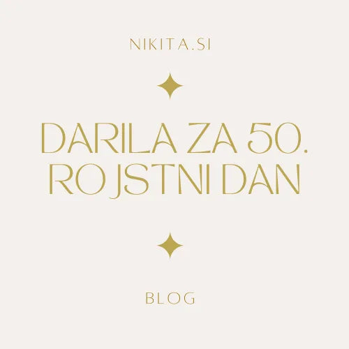 Darila za 50. rojstni dan – kako izbrati res posebno darilo s posvetilom