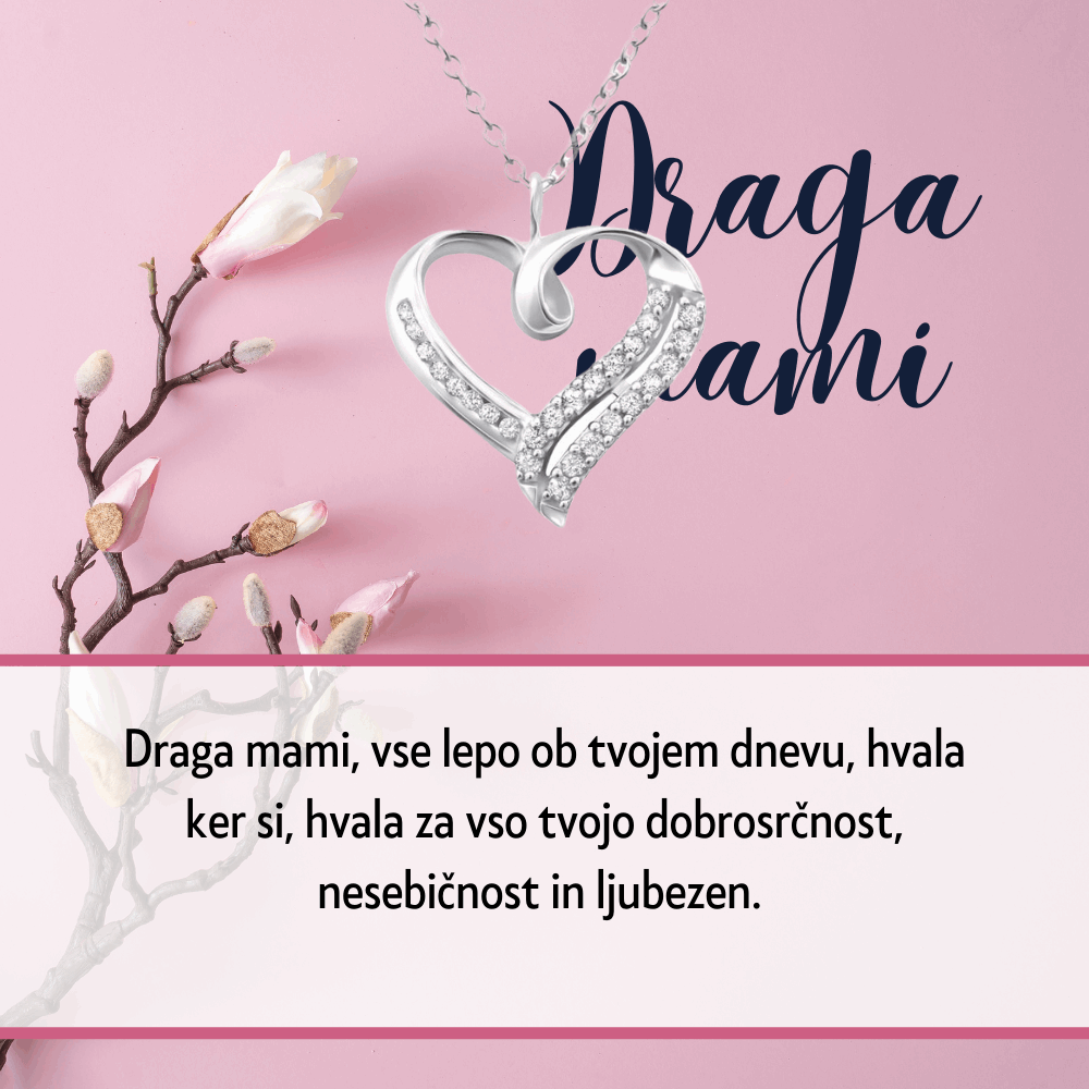 lepo darilo za mamo, personalizirano, unikatno darilo za materinski dan, najlepše darilo za mamico, darilo za mami, verižica darilo za mamico, lepe rože za materinski dan