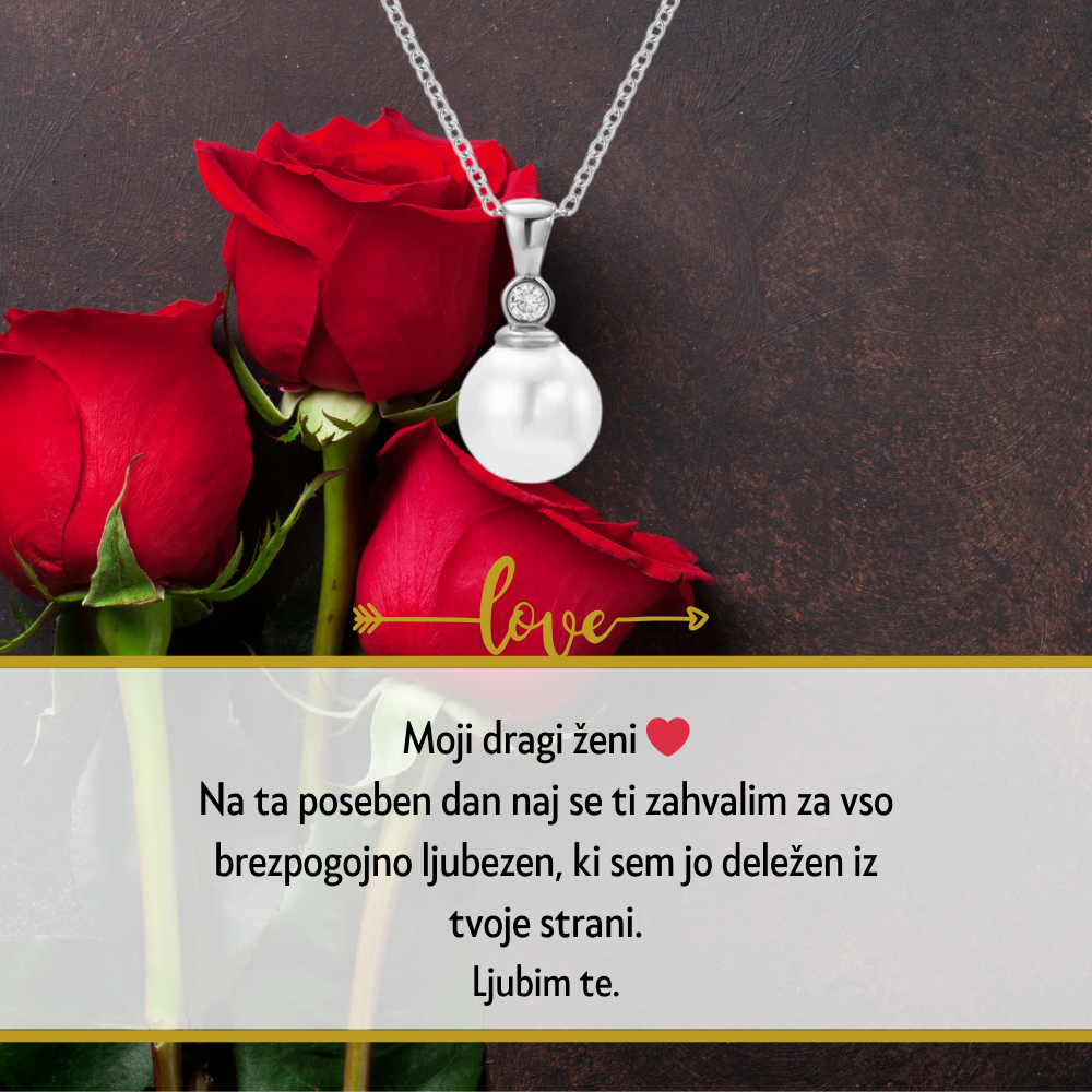 Odkrijte popolno darilo za Dan žena s personalizirano verižico. Izrazite svojo ljubezen in spoštovanje z edinstvenim nakitom, ki bo za vedno ohranil poseben trenutek.