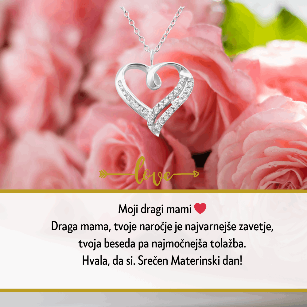 Posebno darilo za materinski dan - personalizirani nakit, ki mamici vsak dan pokaže, koliko vam pomeni