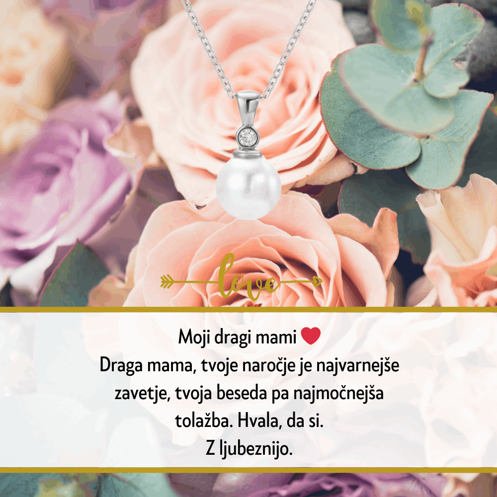 Posebno darilo za materinski dan - personalizirani nakit, ki mamici vsak dan pokaže, koliko vam pomeni