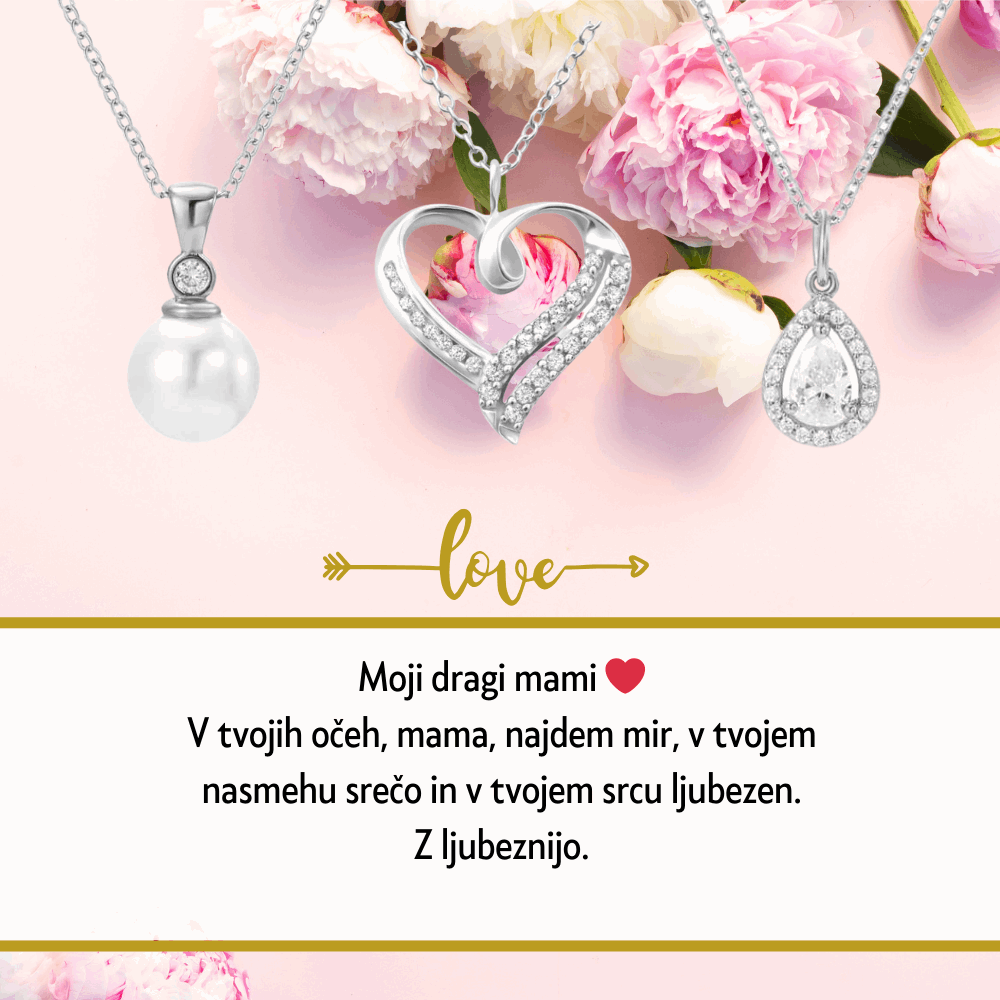 Za Materinski dan podarite darilo, ki izraža vašo ljubezen in spoštovanje - personalizirani medaljon z ljubeznijo izbranim verzom. Ta poseben kos nakita bo za vašo mamo simbol vaše večne povezanosti in ljubezni. Izberite popolno darilo za najpomembnejšo žensko v vašem življenju