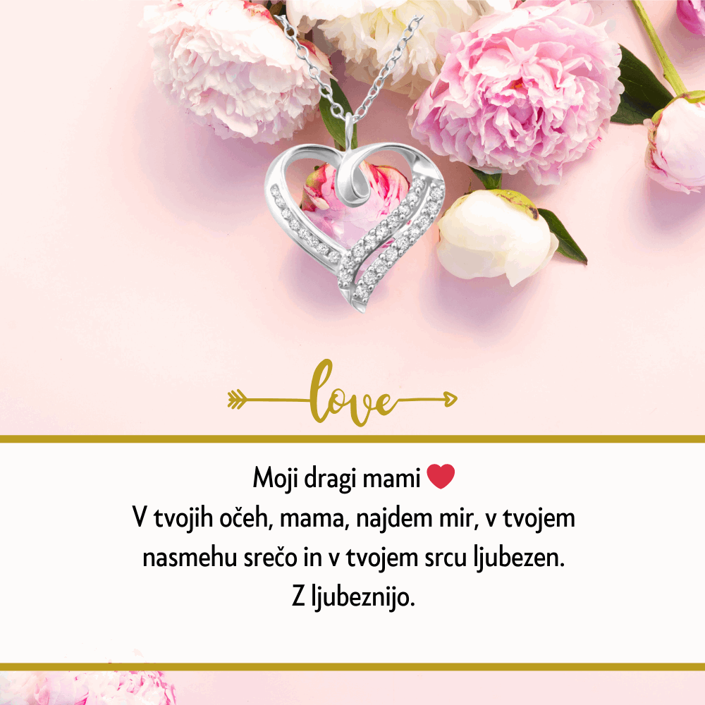 Za Materinski dan podarite darilo, ki izraža vašo ljubezen in spoštovanje - personalizirani medaljon z ljubeznijo izbranim verzom. Ta poseben kos nakita bo za vašo mamo simbol vaše večne povezanosti in ljubezni. Izberite popolno darilo za najpomembnejšo žensko v vašem življenju