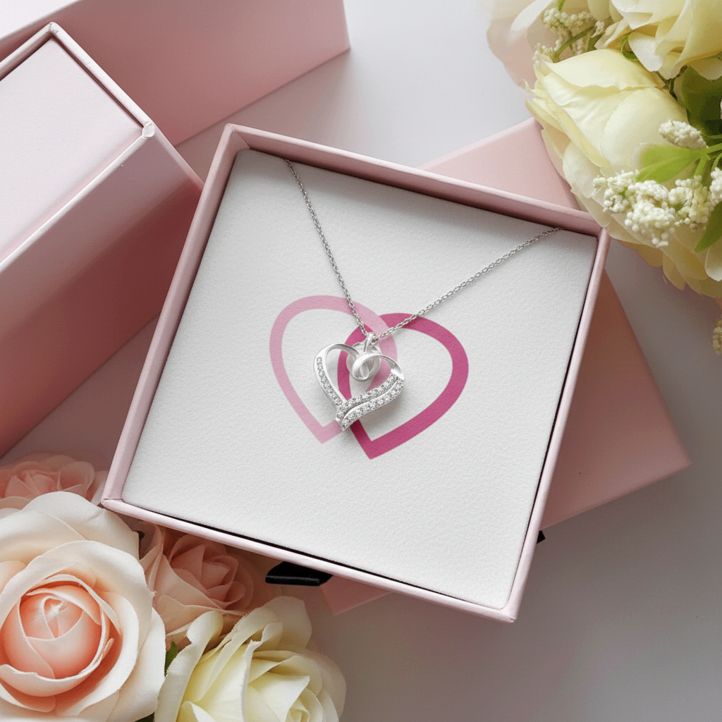 Personalizirana verižica s posvetilom za mamo - 925 čisto srebro