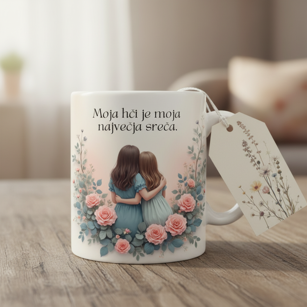 Personalizirana skodelica z originalnim kartončkom